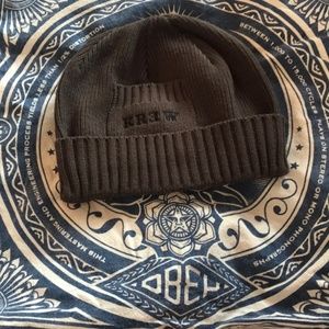 KREW/KR3W Beanie Olive/Brown